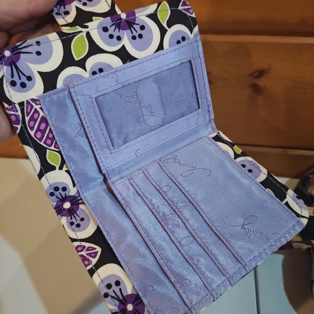 Vera Bradley Dark Purse Bundle, 2 Purses & 1 Clutch, Various‎ Colors and Pattern - Picture 7 of 7